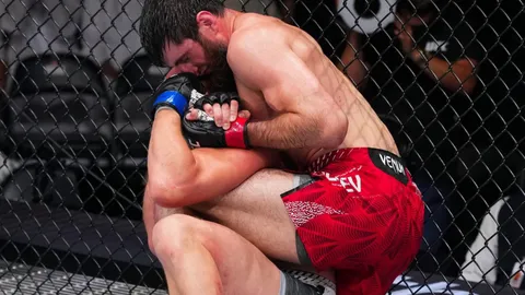 Ankalaev vence pero deja dudas ante Guskov en el UFC Abu Dhabi