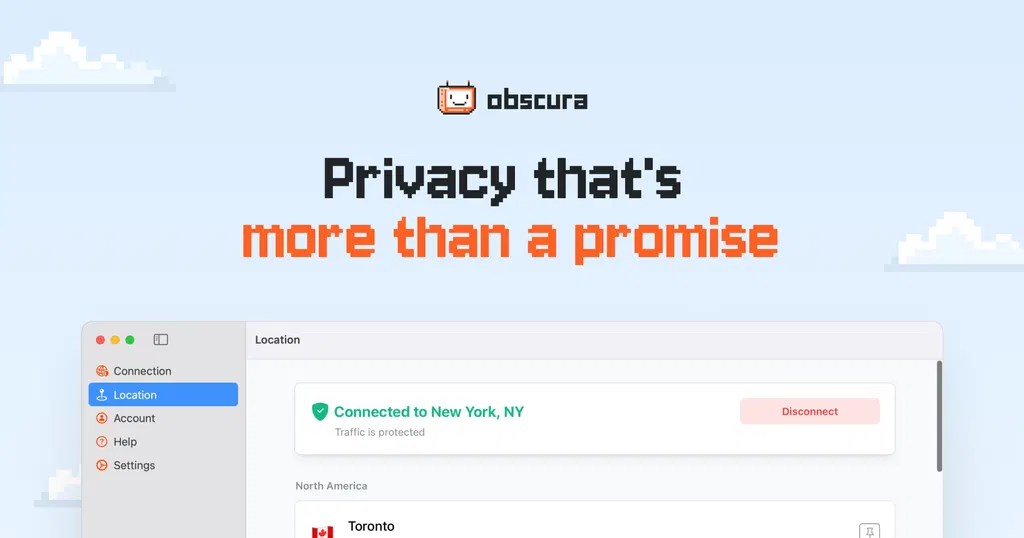 Obscura: The first VPN that can't log your activity