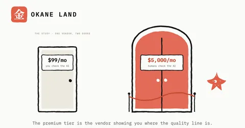The $5k tell: AI vendors are selling you human QA for their own AI