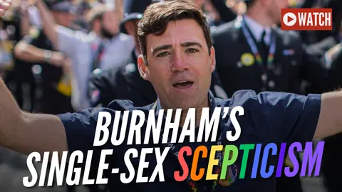 WATCH: Andy Burnham Opposed Landmark Ruling to Protect Single-Sex Spaces