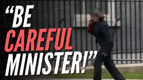 Cabinet Minister Blames Booming Journalist’s Voice for Downing Street Stumble