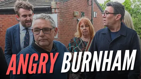 Bad-Tempered Burnham Loses Cool in Clash with Daily Mail’s Christian Calgie