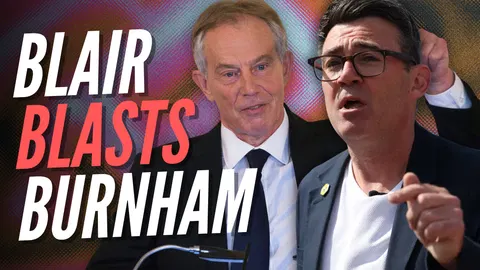 LISTEN: Blair Launches Blistering Attack on Burnham and Starmer