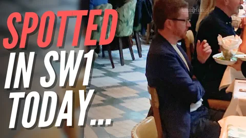 SPOTTED: McSweeney Busy Lunching British Media in London