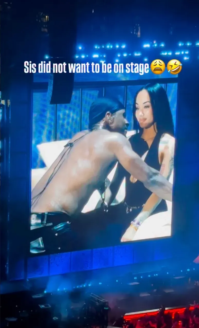 Usher fan speaks out about being kicked off stage during steamy performance