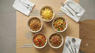 Menu Penyelamat Tanggal Tua: 5 Variasi Nasi Goreng Kampung Anti Bosan yang Siap dalam 10 Menit