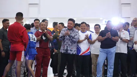 Buka Gubernur Cup Sambo 2026, Herman Deru Ingin Atlet Sambo Sumsel Tembus Kancah Dunia