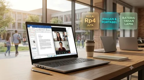 Mulai dari Harga 4 Jutaan, Deretan Laptop Lenovo Ini Sangat Cocok Temani Kuliah hingga Skripsi