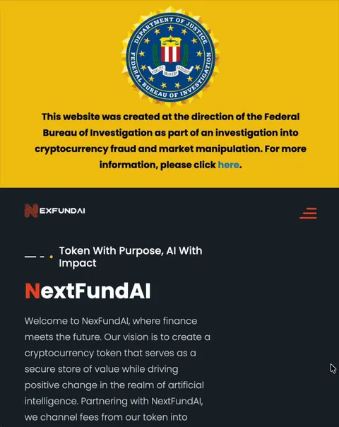 FBI faked a cryptocurrency to catch fraudulent market makers