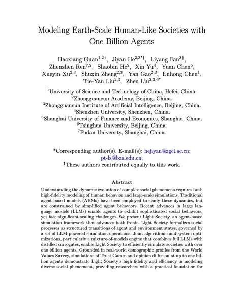 China created a system that simulates the Earth with billions of AI agents