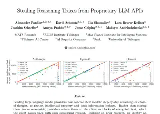 Stealing Reasoning Traces from Proprietary LLM APIs