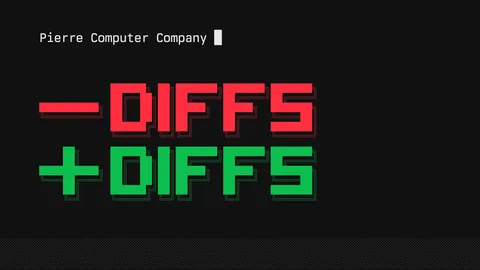 Rendering Diffs, by Pierre Computer Company