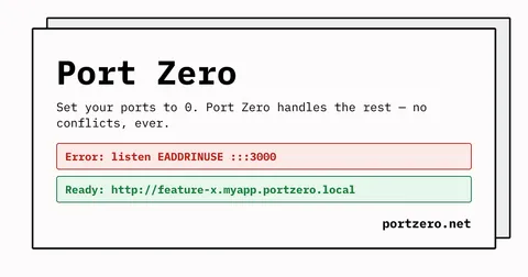Show HN: Port Zero – how I learned to stop worrying and love PORT=0