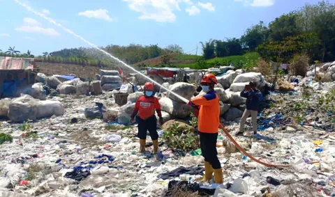 Cegah Kebakaran Sampah di TPAS Penujah Tegal, BPBD Intensifkan Penanganan Dini Ini!