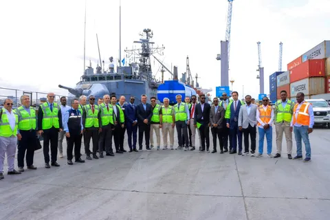 Wafdi ka Socda Turkiga oo Booqday Dekedda Muqdisho