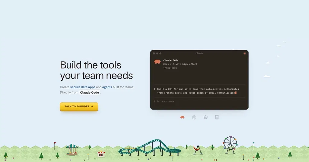 How our vibe coded website looks like a designer made it