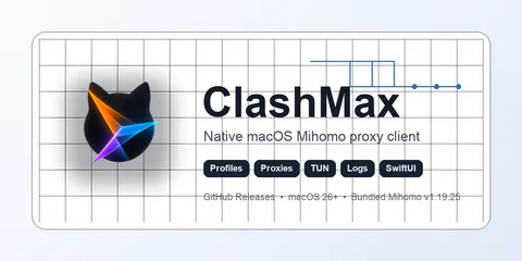 ClashMax, a native macOS client for Mihomo proxy profiles