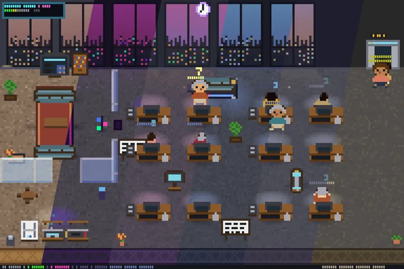 pixtuoid: AI coding agents, visualized as pixel-art coworkers in terminal office