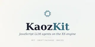 Show HN: KaozKit – JavaScript LLM agents on an engine built for microcontrollers