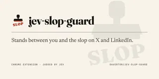A Chrome extension that blurs AI slop on X and LinkedIn