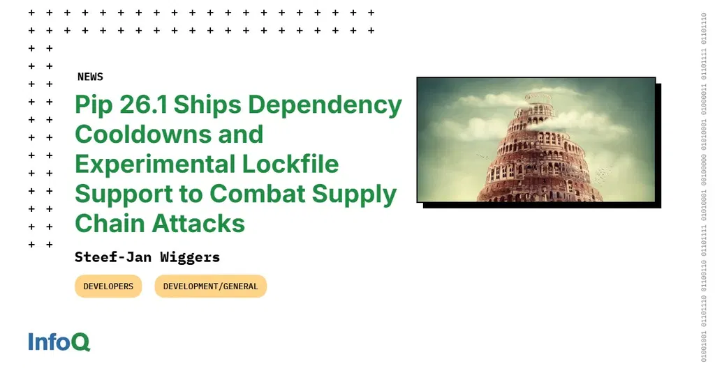 Pip 26.1 Ships Dependency Cooldowns and Experimental Lockfile Support