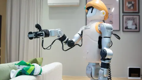 China is training a robot future — one folded shirt at a time