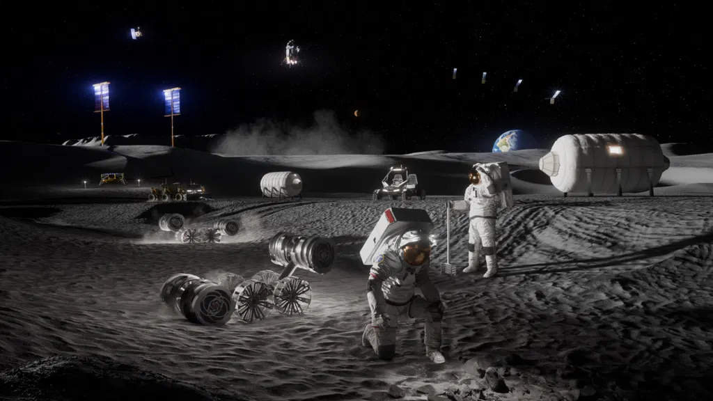 NASA lays out moon base plans including buggies, landers and drones