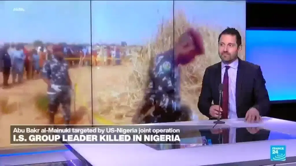 Trump says Islamic State group leader was killed in a joint US-Nigerian mission