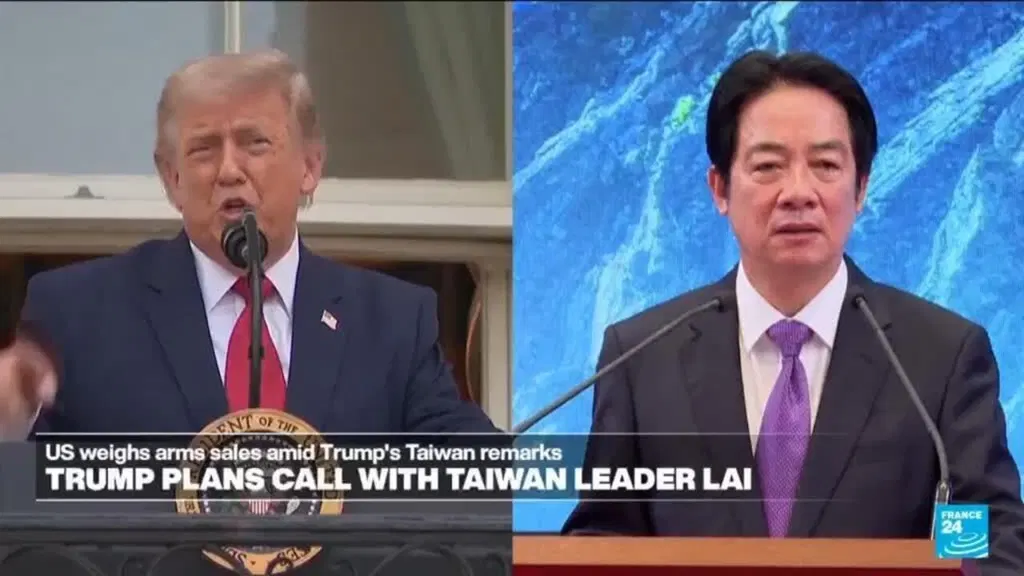 Trump risks provoking China's ire with planned call with Taiwan leader