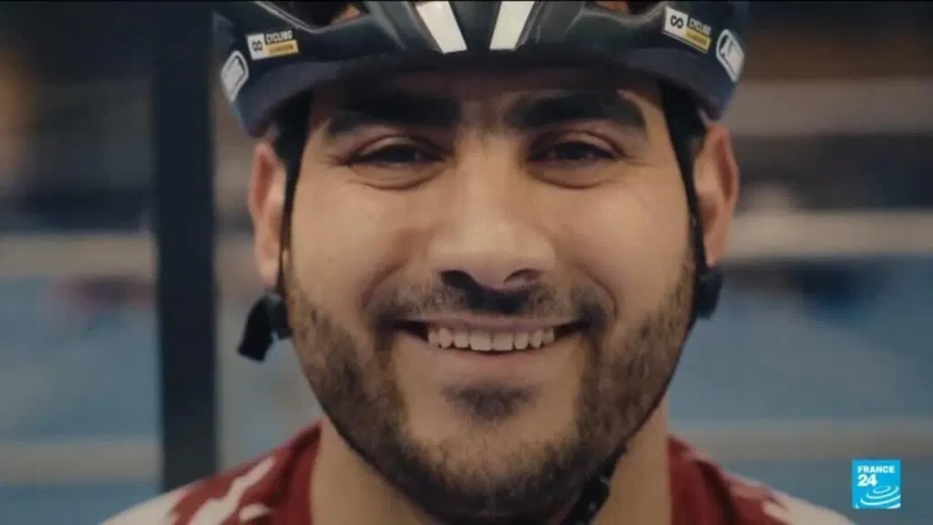 Cannes: Palestinian paracycling crew formed by amputee athletes from Gaza arrive