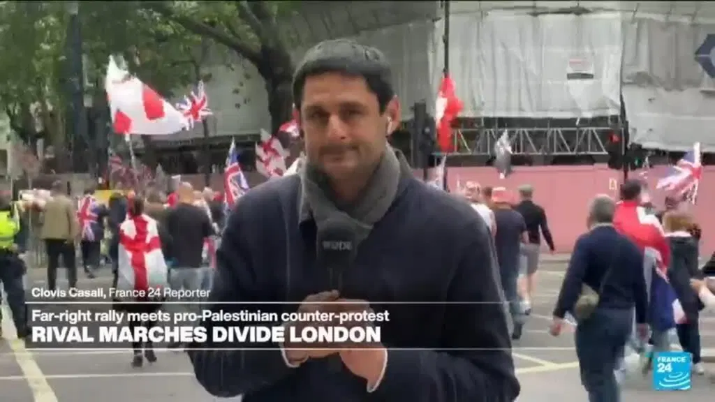 UK: Far-right rally meets pro-palestine counter-protest in London