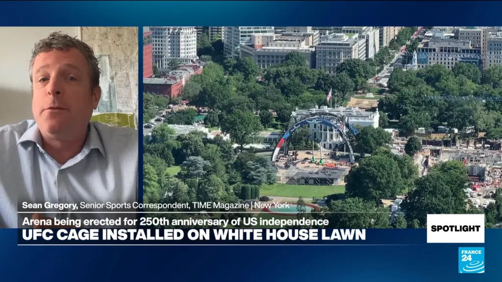 Gaudy or great? Trump's White House cage fight