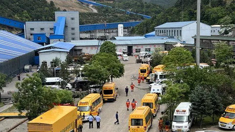 Coal mine gas explosion in northern China kills at least 82 people, state media says