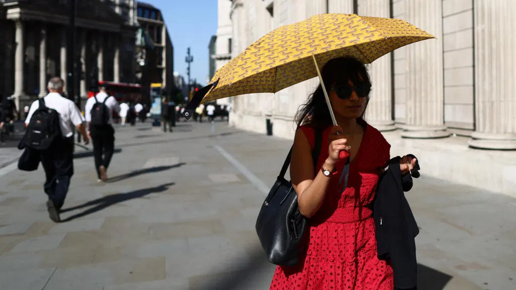 What is a heat dome, causing excessively high temperatures in western Europe?