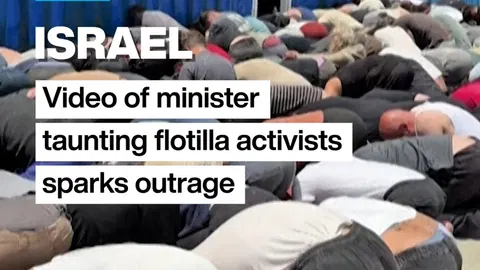 Israel: Video of security minister taunting flotilla activists sparks outrage