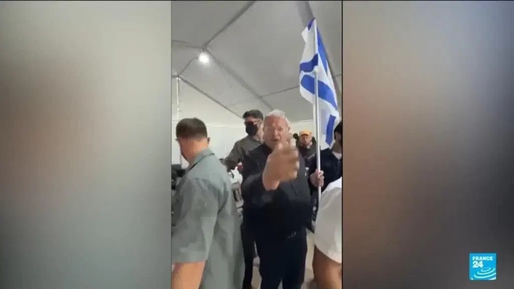 Israeli minister Ben-Gvir's video of Gaza flotilla activists sparks outcry