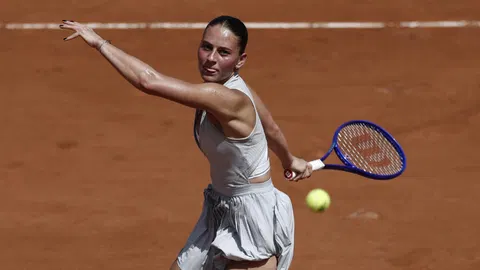 Tearful Kostyuk speaks of Ukraine missile attack after 'most difficult' French Open win