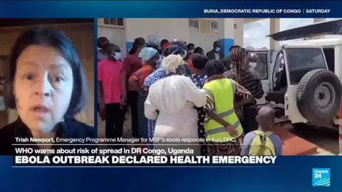 Ebola: WHO warns about risk of spread in DR Congo and Uganda
