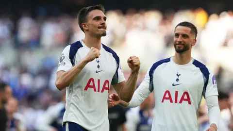 Premier League: Tottenham beat Everton to stay in top flight