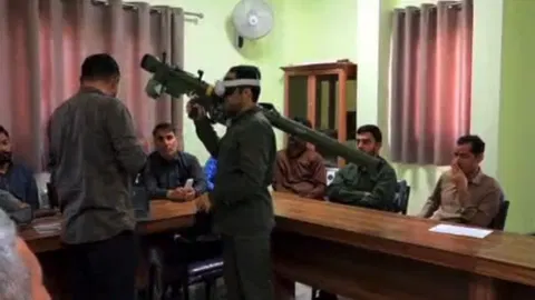 'How to shoot down an F-18': Videos show Iran militia members training to use anti-aircraft missiles