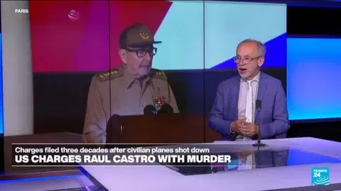 Why has US charged Cuba's Raul Castro with murder?