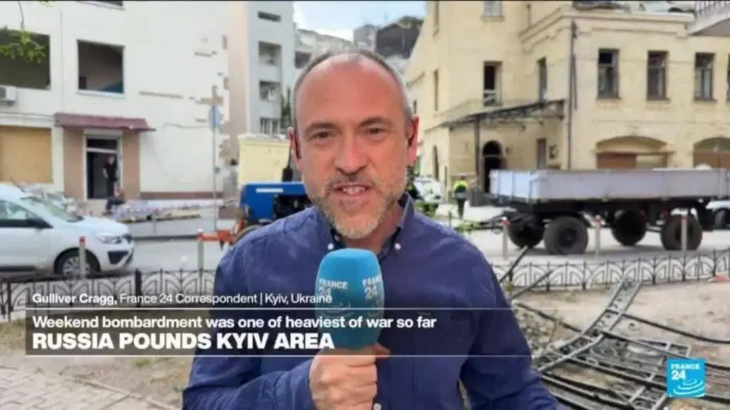Ukraine: Kyiv residents endure 'worst night of the year' over the weekend