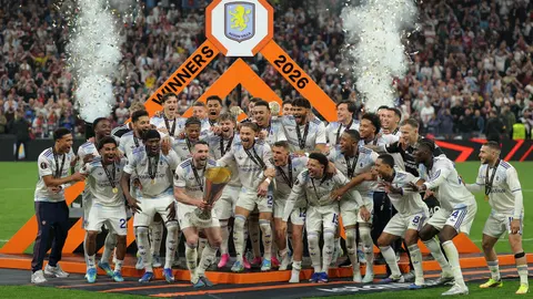 Aston Villa outclass Freiburg to win the Europa League