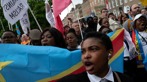 Ireland’s ‘George Floyd moment’ sparks protests demanding justice for Congolese man