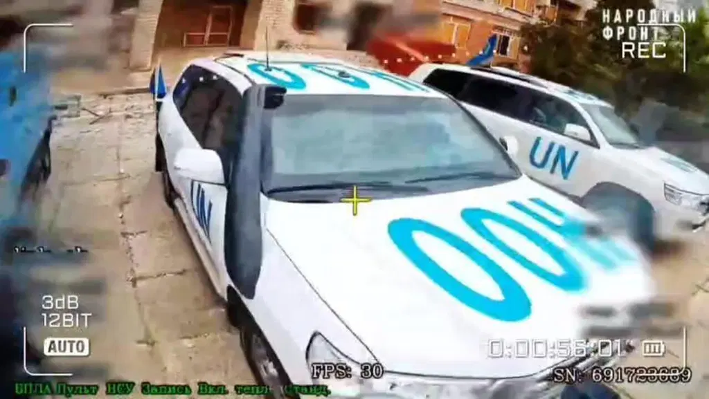 ‘Aid workers are targeted’: Russian drones strike UN convoy in Ukraine