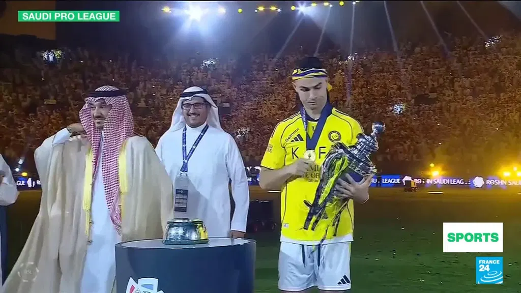 Cristiano Ronaldo finally wins his first major title with Al-Nassr