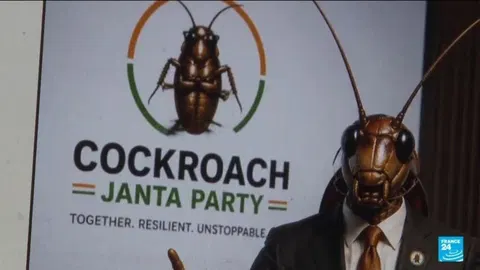 India’s “Cockroach Janta Party” goes viral as Gen Z movement grows