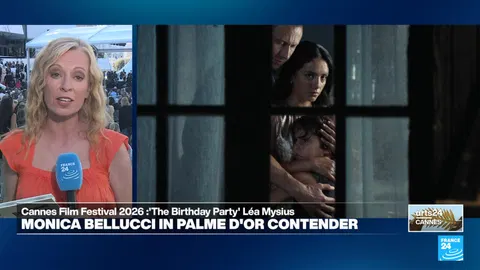 Monica Bellucci returns to Cannes for dark thriller 'The Birthday Party'