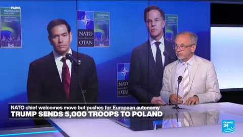 Trump says sending 5,000 US troops to Poland
