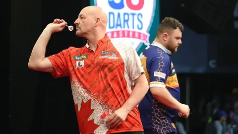 2026 U.S. Darts Masters Day 1 first round live results, scores, schedule & bracket: Rock upset on debut, loses to Long